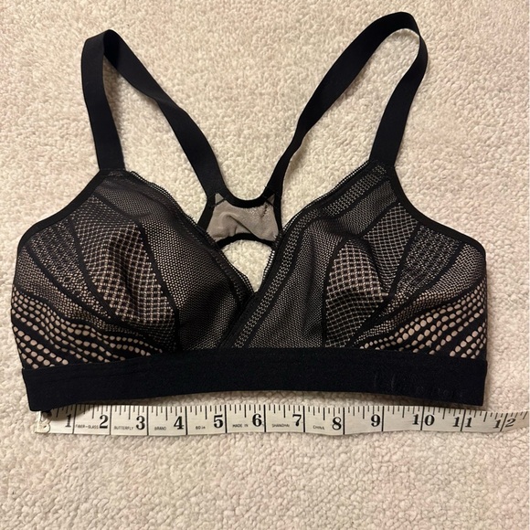 Lululemon Awake to Lace Bra Black Barely Beige - Picture 6 of 11